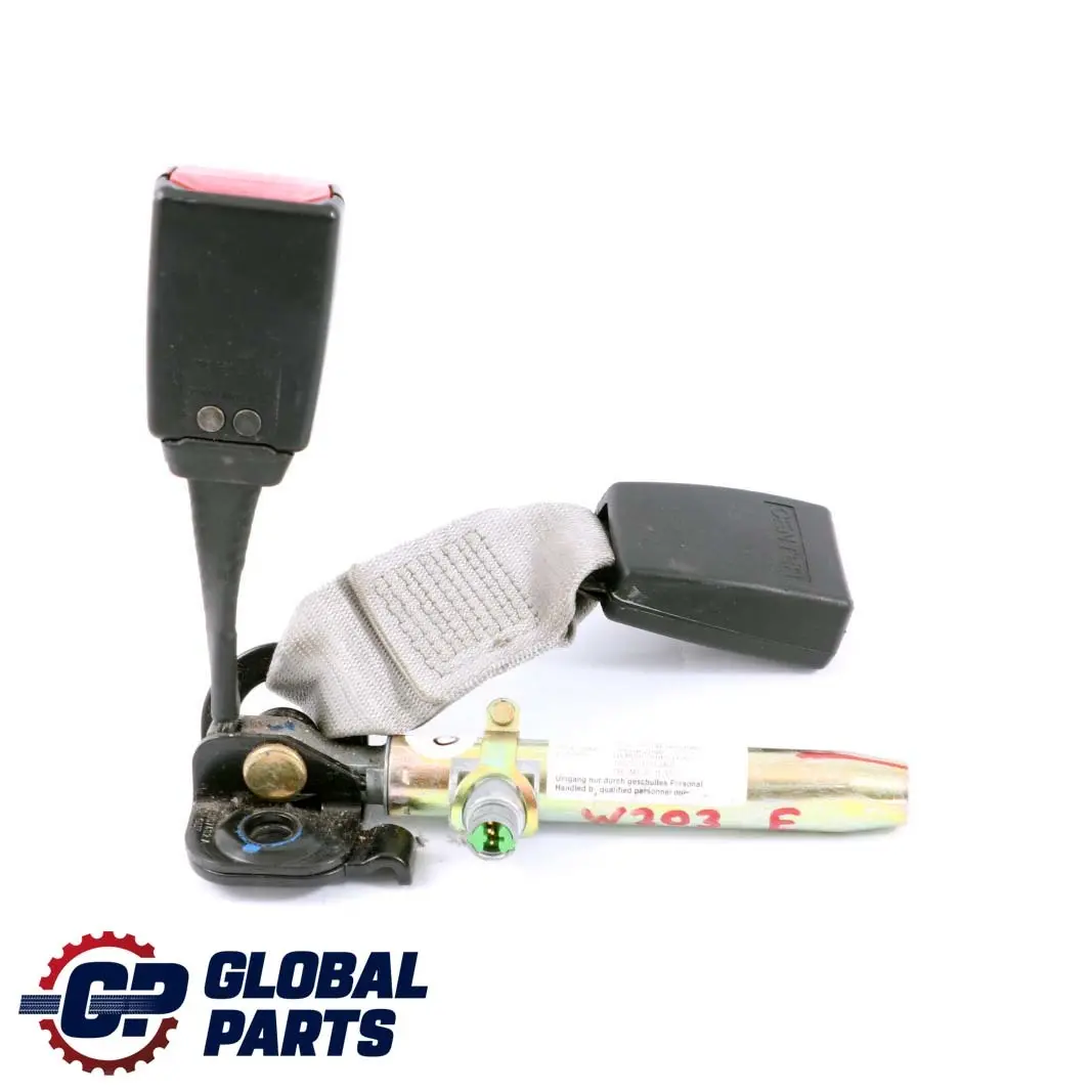 Mercedes-Benz C W203 Rear Right Centre Seat Belt Buckle Tensioner to with Part number A2038600269 Mercedes-Benz C W203 Rear Right Centre Seat Belt Buckle Tensioner - SKU A2038600269 - Part number A2038600269