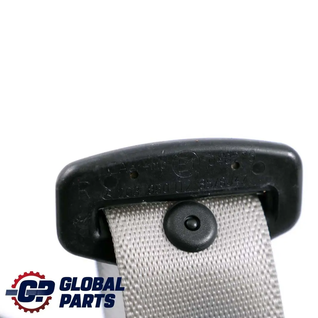 Mercedes-Benz C-Class W203 Front Right O/S Seat Belt Quartz Beige to with Part number A2038600285 Mercedes-Benz C-Class W203 Front Right O/S Seat Belt Quartz Beige - SKU A2038600285 - Part number A2038600285