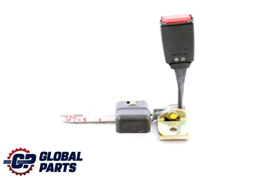 Mercedes W203 Rear Left Seat Safety Belt Buckle Anchor Tensioner - SKU A2038600769 - Part number A2038600769