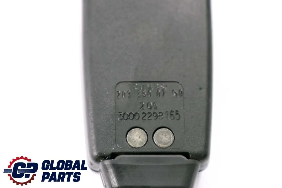 Tensor Cinturón Seguridad Asiento Trasero Izquierdo para Mercedes W203 con número de pieza A2038600769 Mercedes W203 Tensor Cinturón Seguridad Asiento Trasero Izquierdo - SKU A2038600769 - Número de pieza A2038600769