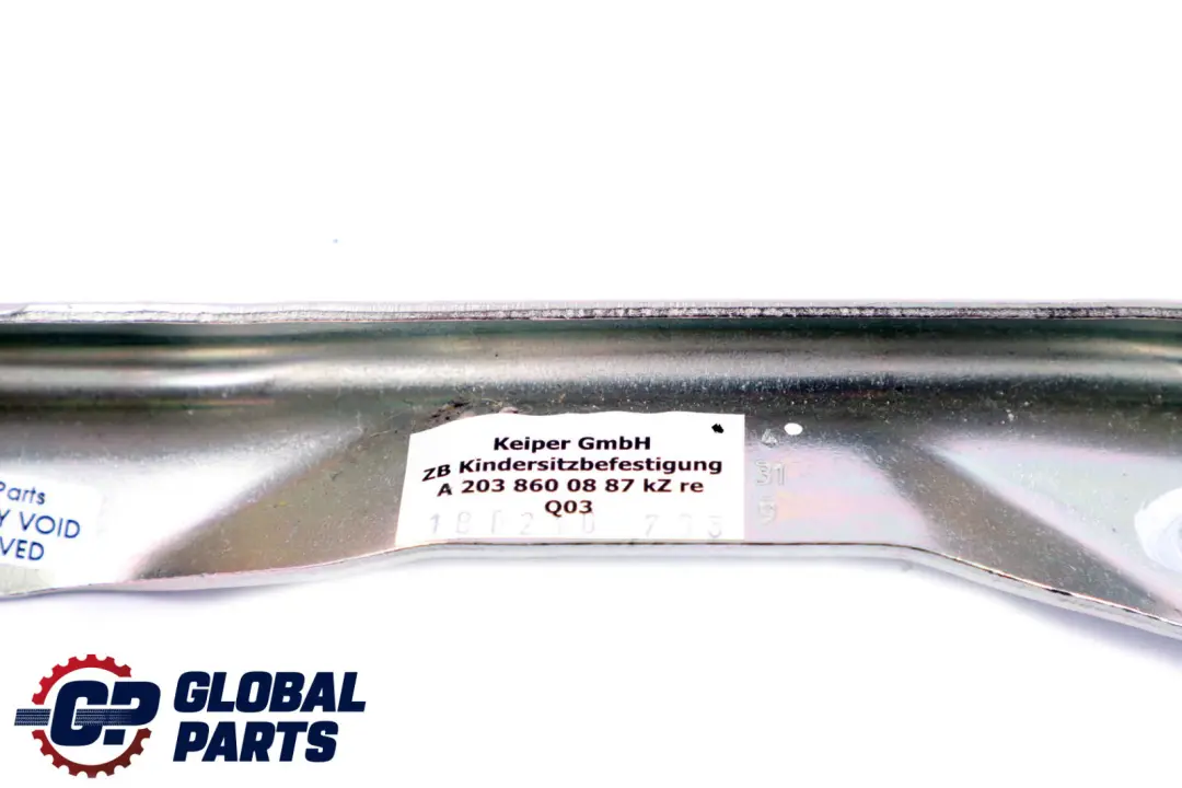 Mercedes C209 Support Isofix pour siège arrière Montage droit - SKU A2038600887 - Numéro de pièce A2038600887