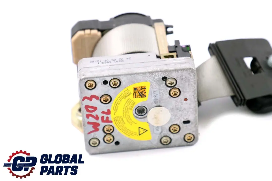 Clase C W203 Cinturon De seguridad delantero izquierdo Gris para Mercedes con número de pieza A2038600986 Mercedes Clase C W203 Cinturon De seguridad delantero izquierdo Gris - SKU A2038600986 - Número de pieza A2038600986