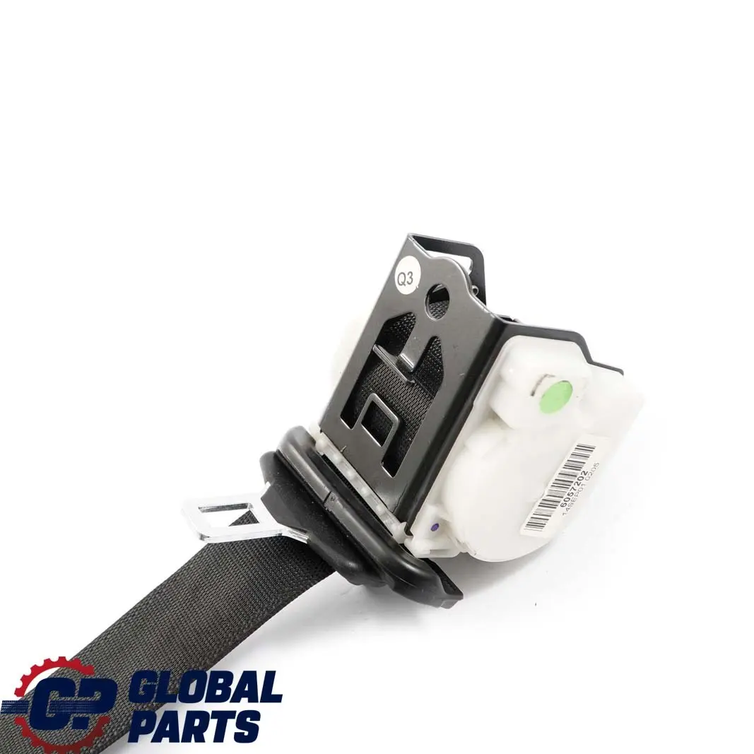 Mercedes-Benz CL203 Rear Right O/S Seat Belt Black to with Part number A2038601285 Mercedes-Benz CL203 Rear Right O/S Seat Belt Black - SKU A2038601285 - Part number A2038601285