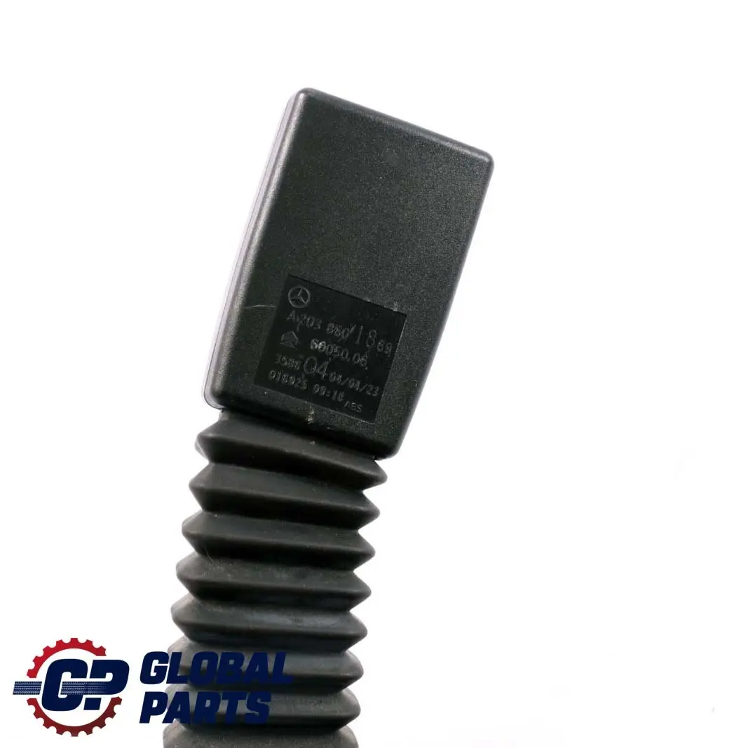 Mercedes CL203 Tensor hebilla cinturón seguridad trasero derecho - SKU A2038601869 - Número de pieza A2038601869