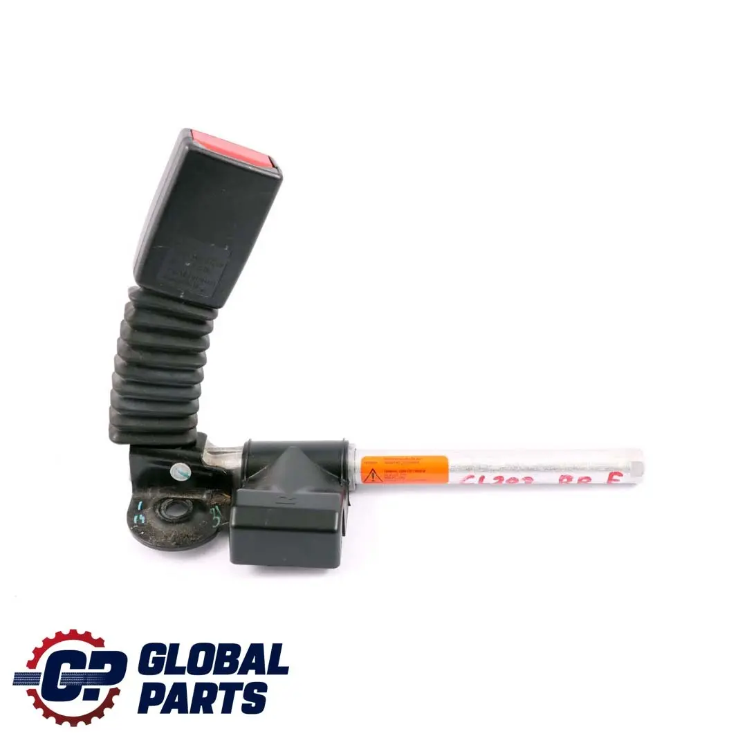 Tenditore fibbia cintura sicurezza posteriore destra per Mercedes CL203 con numero di parte A2038601869 Mercedes CL203 Tenditore fibbia cintura sicurezza posteriore destra - SKU A2038601869 - Numero di parte A2038601869