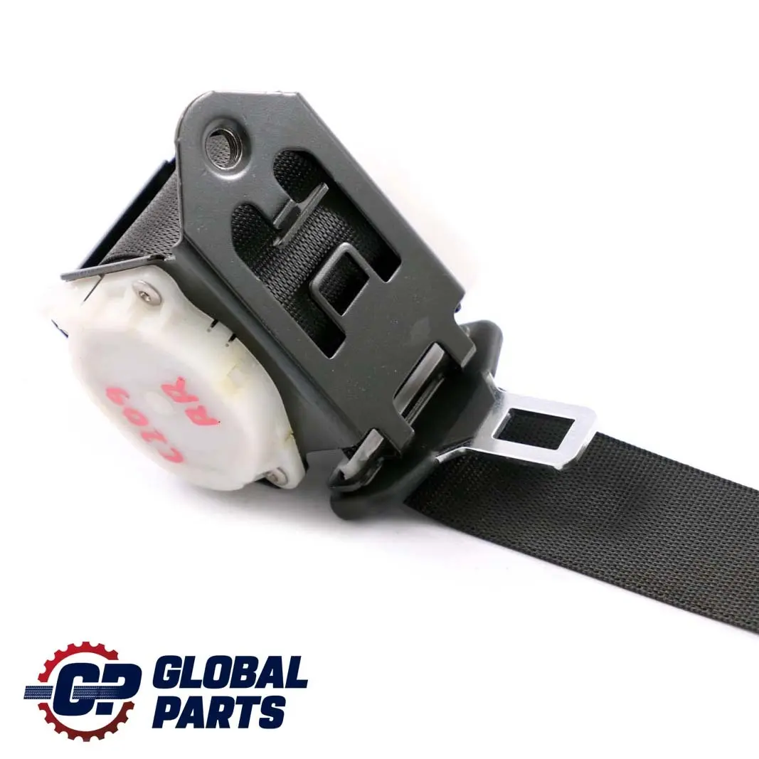  Mercedes-Benz CLK-Class C209 Rear Right O/S Seat Belt Black - SKU A2038601885 - Part number A2038601885