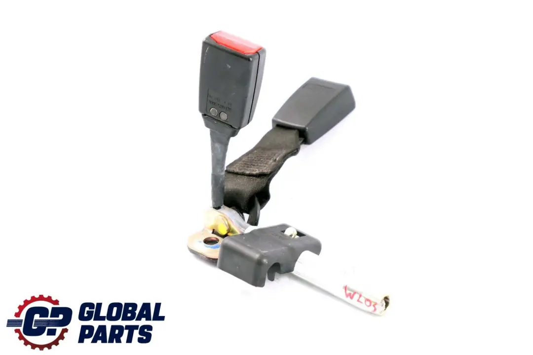 Mercedes W203 Tendeur de boucle de sécurité du siège central arrière droit - SKU A2038602069 - Numéro de pièce A2038602069