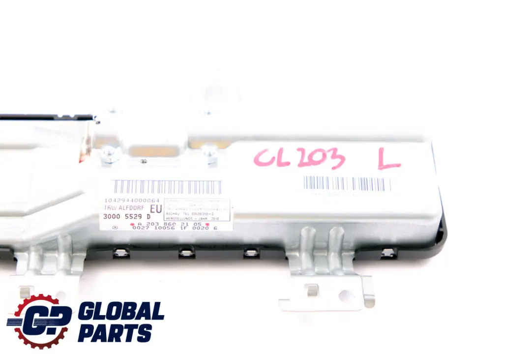 Mercedes CLC CL203 Poduszka Powietrzna Drzwi Boczna Lewo - SKU A2038602105 - Numer Części A2038602105