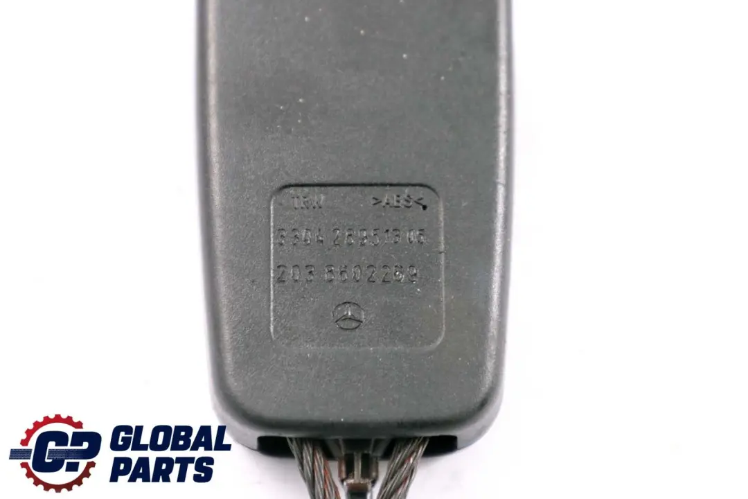 Mercedes W203 Front Left Right Seat Safety Belt Buckle - SKU A2038602269 - Part number A2038602269