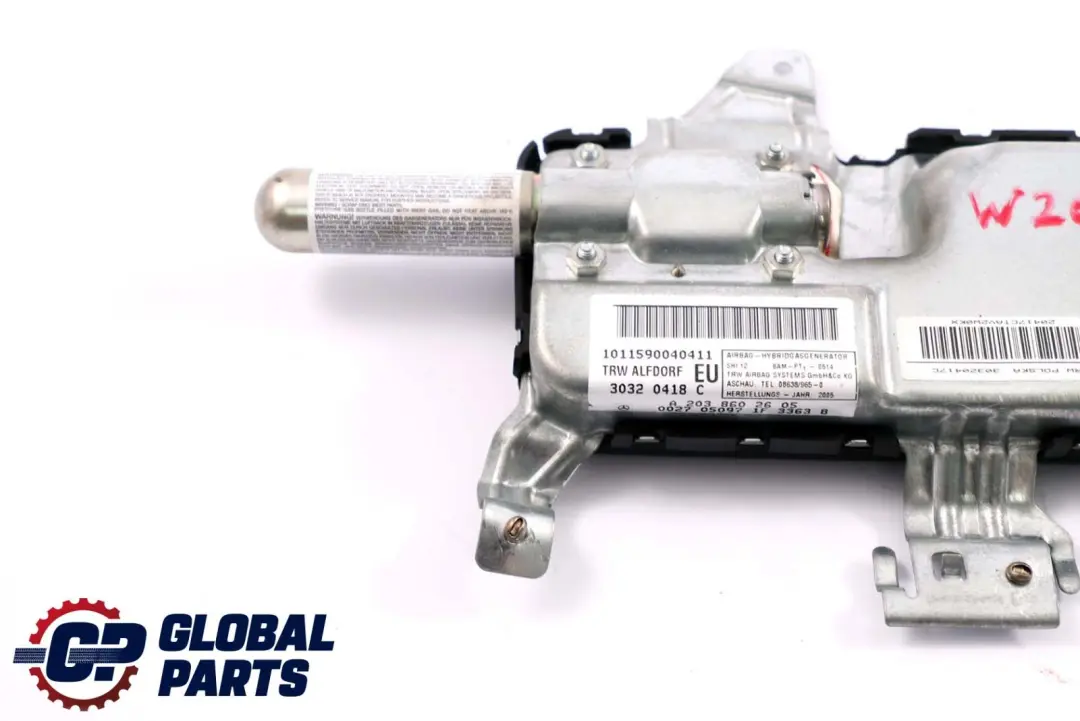 Mercedes C-Class W203 Front Right Door Card Airbag - SKU A2038602605 - Part number A2038602605