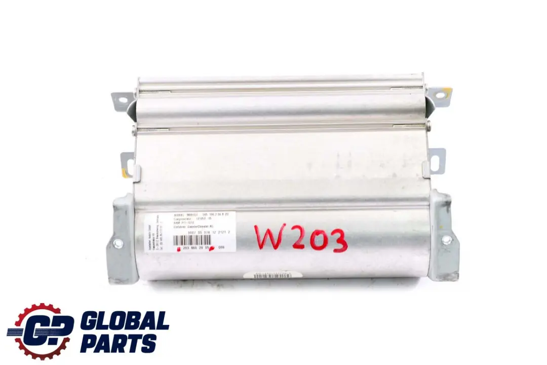 Classe C W203 Airbag avant côté passager tableau de bord pour Mercedes à propos du numéro de pièce A2038602905 Mercedes Classe C W203 Airbag avant côté passager tableau de bord - SKU A2038602905 - Numéro de pièce A2038602905