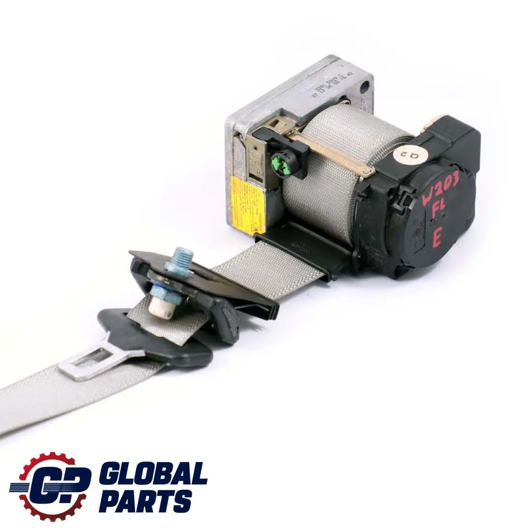 Mercedes-Benz C-Class W203 Front Left N/S Seat Belt Quartz Beige to with Part number A2038604585 Mercedes-Benz C-Class W203 Front Left N/S Seat Belt Quartz Beige - SKU A2038604585 - Part number A2038604585