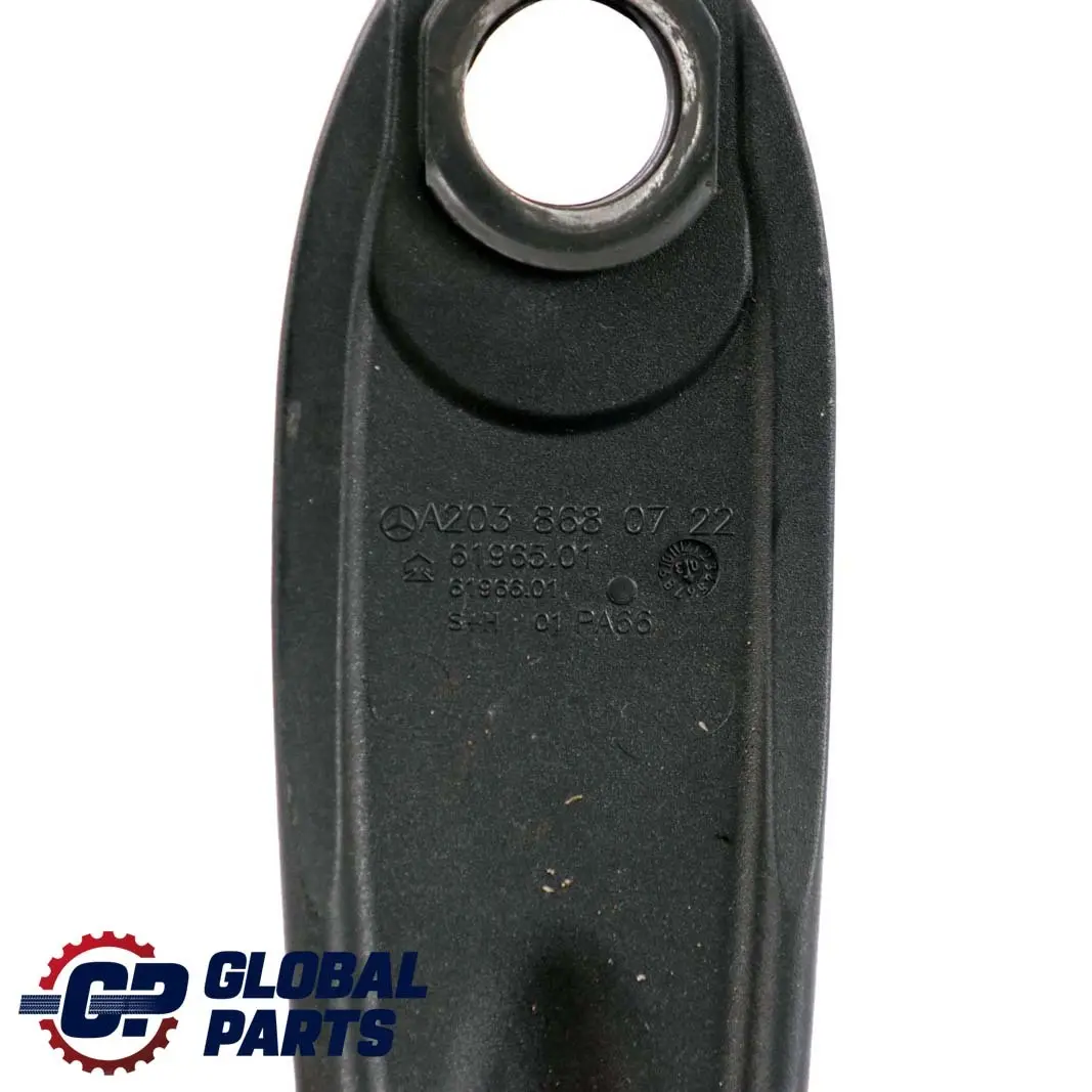 Mercedes CL203 Cinturón de seguridad delantero izquierdo Negro - SKU A2038605585 - Número de pieza A2038605585
