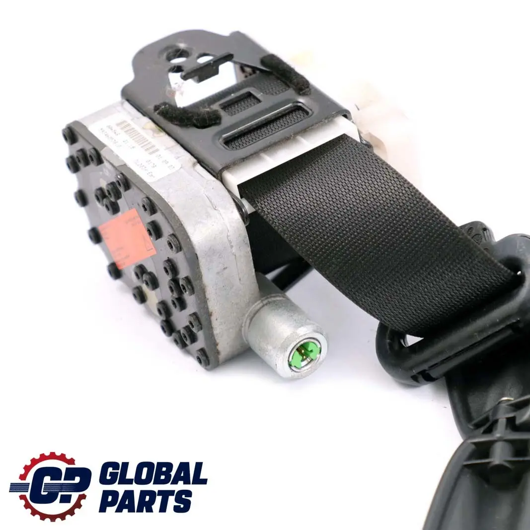 Cinturón de seguridad delantero izquierdo Negro para Mercedes CL203 con número de pieza A2038605585 Mercedes CL203 Cinturón de seguridad delantero izquierdo Negro - SKU A2038605585 - Número de pieza A2038605585