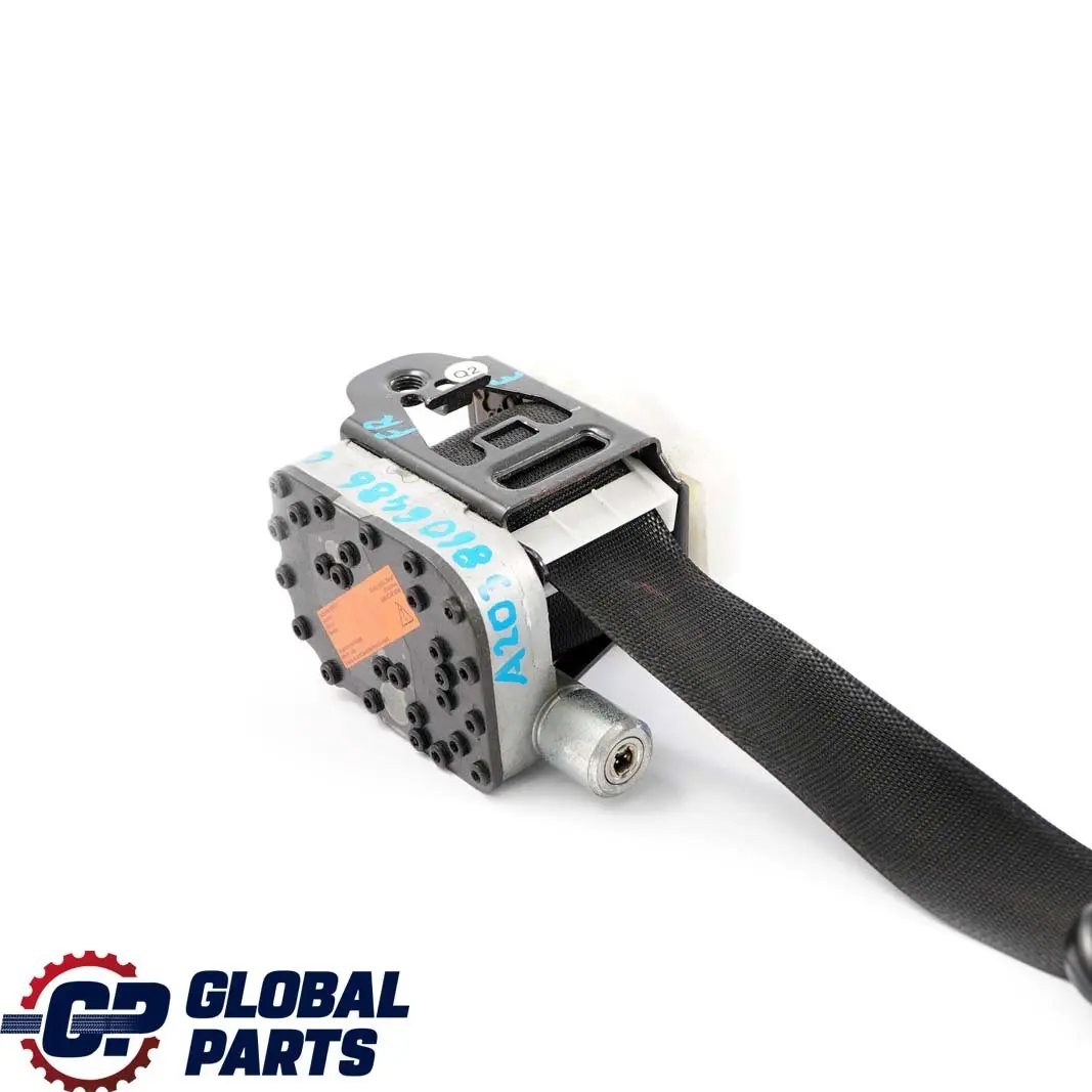 Mercedes-Benz CL203 Front Right O/S Seat Belt Black  - SKU A2038606486 - Part number A2038606486