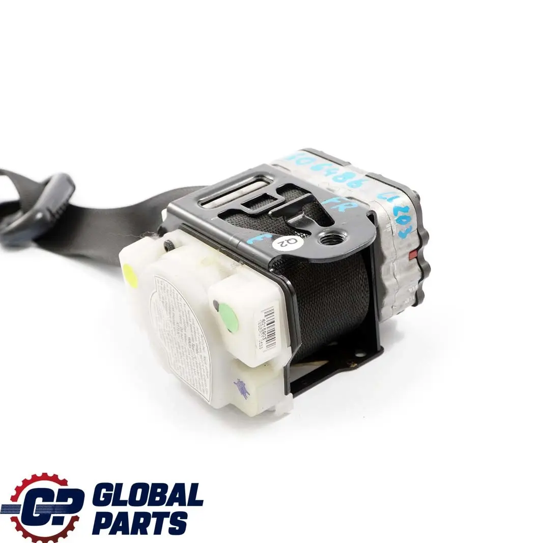  Mercedes-Benz CL203 Sicherheitsgurt Rechts Vorne Schwarz - SKU A2038606486 - Teilenummer A2038606486