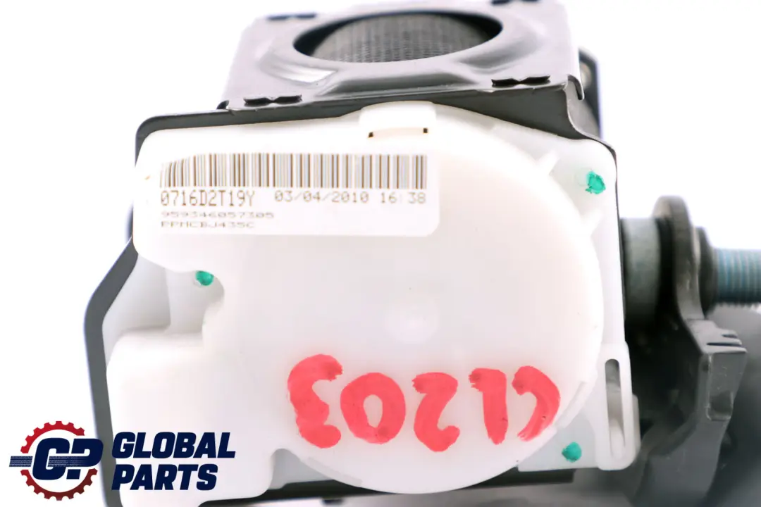 Seatbelt Rear Left N/S Seat Belt to Mercedes CL203 with Part number A2038608985 Mercedes CL203 Seatbelt Rear Left N/S Seat Belt - SKU A2038608985 - Part number A2038608985