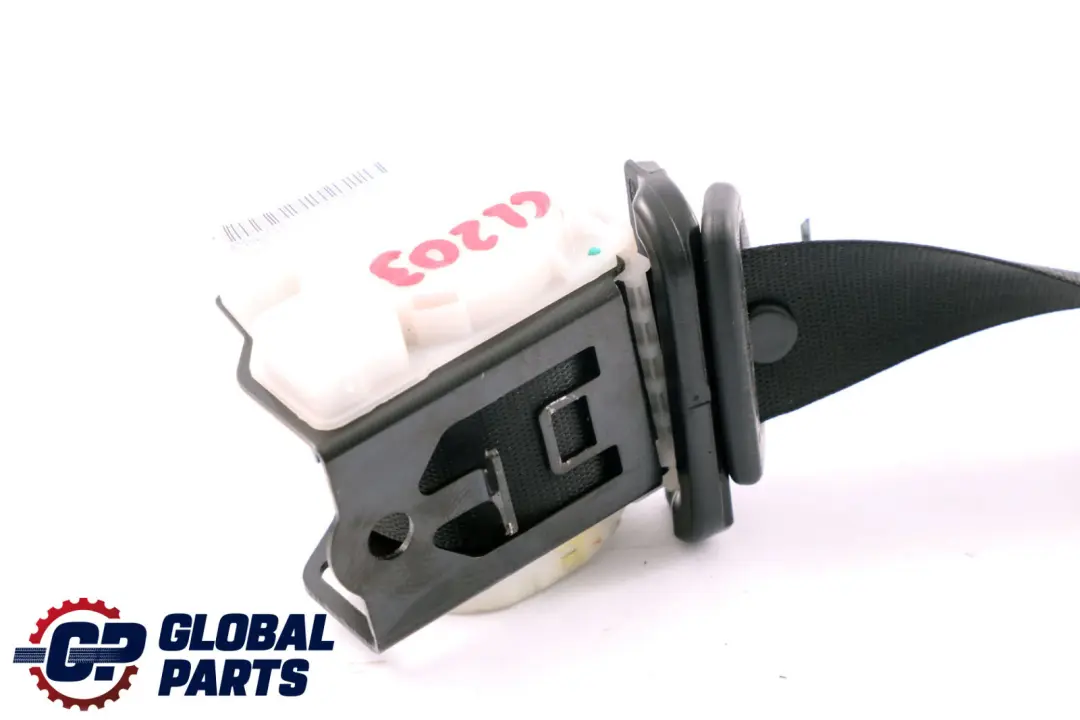 Sicherheitsgurt Rechts Hinten Schwarz für Mercedes CL203 mit Teilenummer A2038608985 Mercedes CL203 Sicherheitsgurt Rechts Hinten Schwarz - SKU A2038608985 - Teilenummer A2038608985