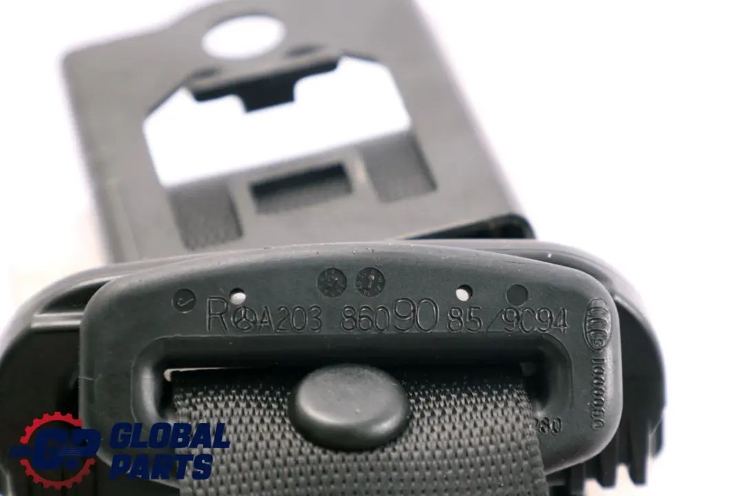  Mercedes-Benz CLC-Class CL203 Rear Right O/S Seat Belt Seatbelt - SKU A2038609085 - Part number A2038609085