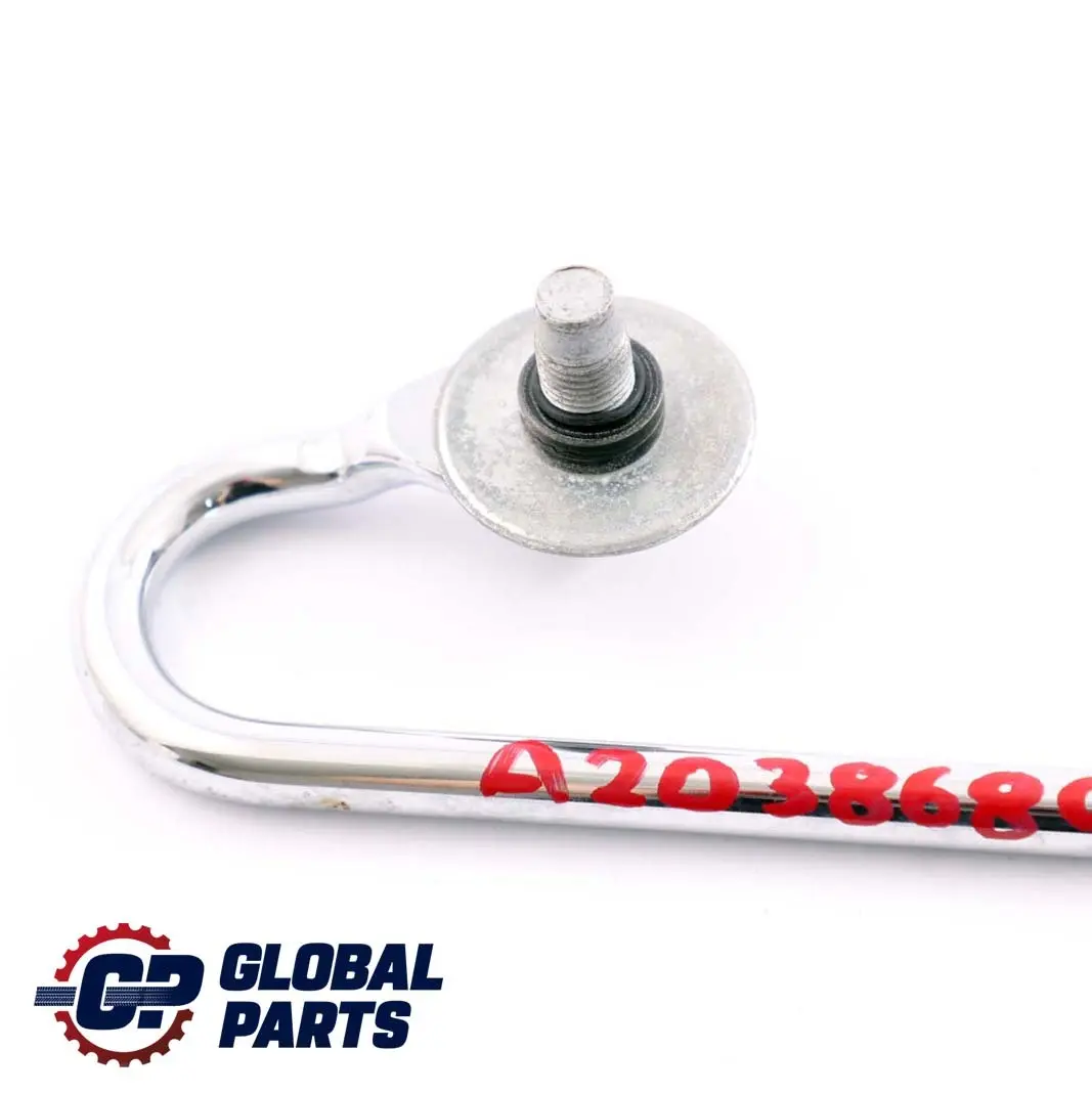 Supporto anteriore per cintura di sicurezza per Mercedes C209 W209 con numero di parte A2038680287 Mercedes C209 W209 Supporto anteriore per cintura di sicurezza - SKU A2038680287 - Numero di parte A2038680287