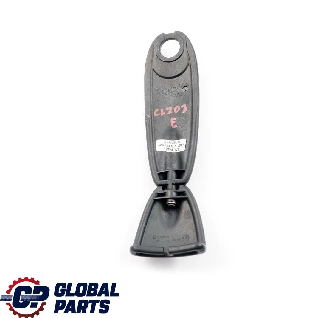 Mercedes A C W169 CL203 Sicherheitsgurt Vorne Schwarz Halter - SKU A2038680722 - Teilenummer A2038680822