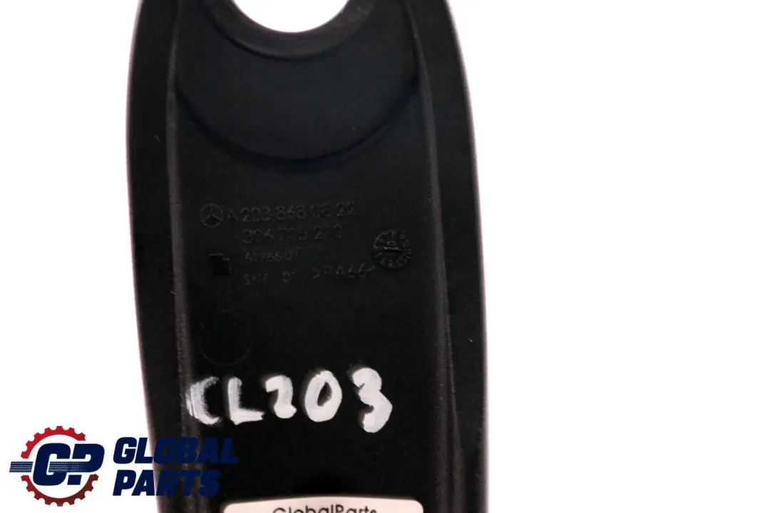  Mercedes-Benz CLC-Class CL203 Front Left Right Seat Belt Guide - SKU A2038680822 - Part number A2038680822