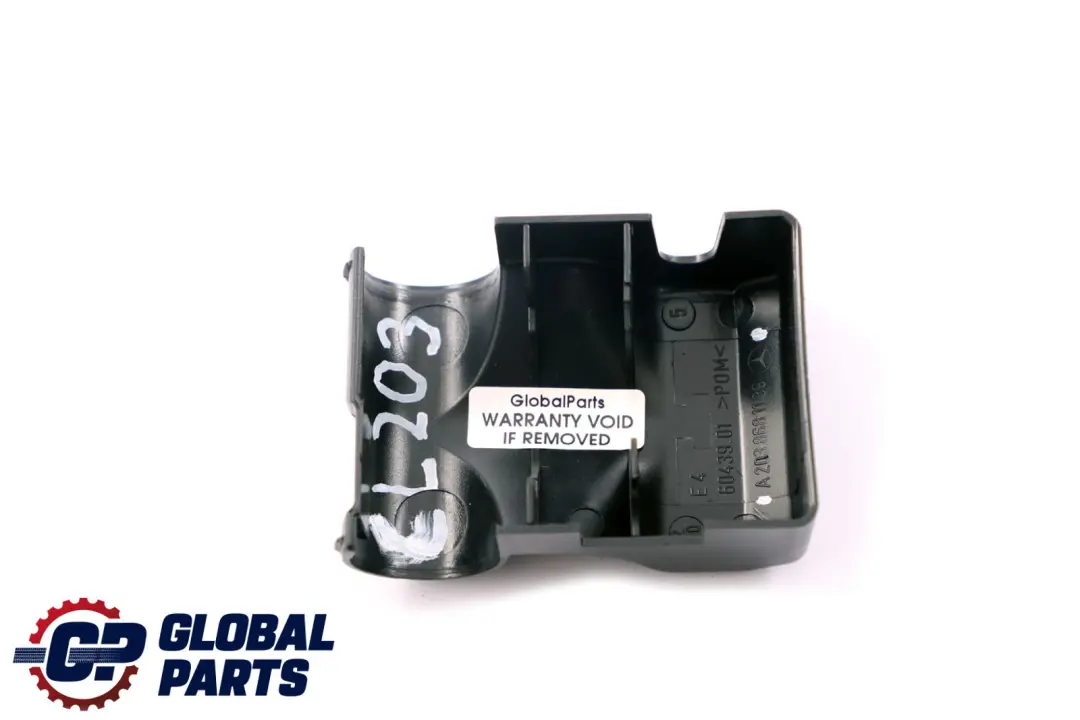  Mercedes-Benz CLC-Class CL203 Front Left N/S Seat Belt Buckle Cover - SKU A2038681139 - Part number A2038681139
