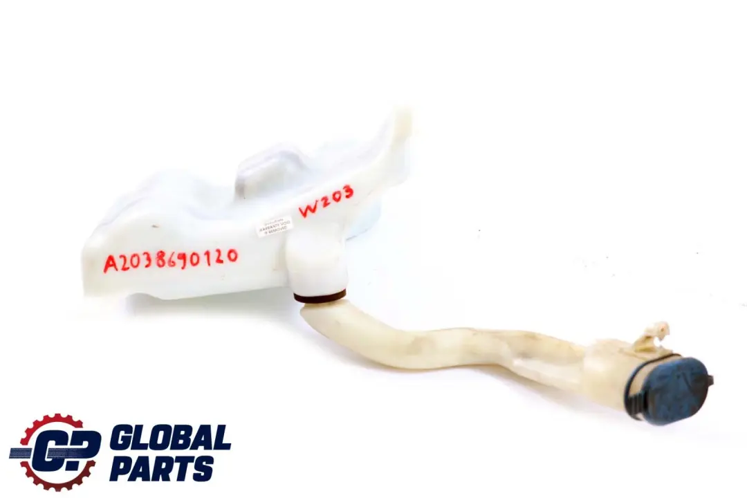 Windscreen Washer Bottle Tank Reservoir to Mercedes C CLK W203 C209 with Part number A2038690120 Mercedes C CLK W203 C209 Windscreen Washer Bottle Tank Reservoir - SKU A2038690120 - Part number A2038690120