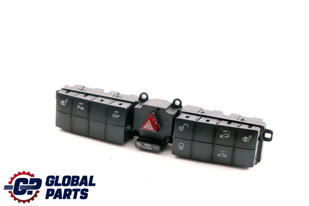 Pannello Comando Sedili Riscaldati per Mercedes CLC CL203 con numero di parte A2038700351 Mercedes CLC CL203 Pannello Comando Sedili Riscaldati - SKU A2038700351 - Numero di parte A2038700351