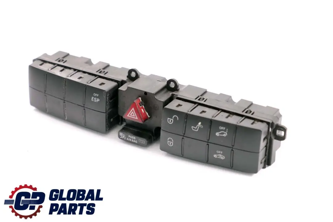 Panneau de commande des sièges chauffants pour Mercedes C CLK W203 C209 à propos du numéro de pièce A2038701710 Mercedes C CLK W203 C209 Panneau de commande des sièges chauffants - SKU A2038701710 - Numéro de pièce A2038701710