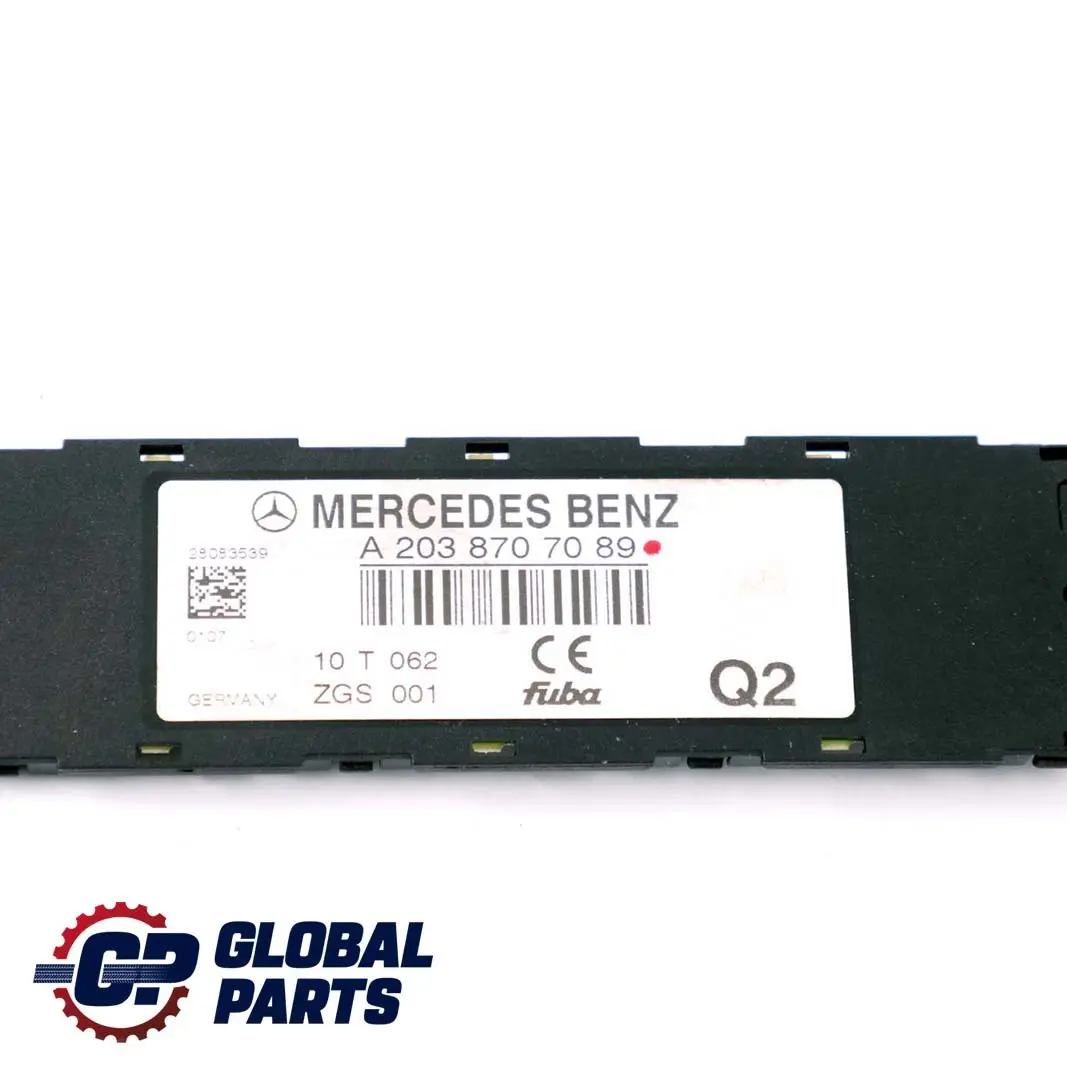 Mercedes W203 Aerial Antenna Amplifier Module Unit - SKU A2038707089 - Part number A2038707089