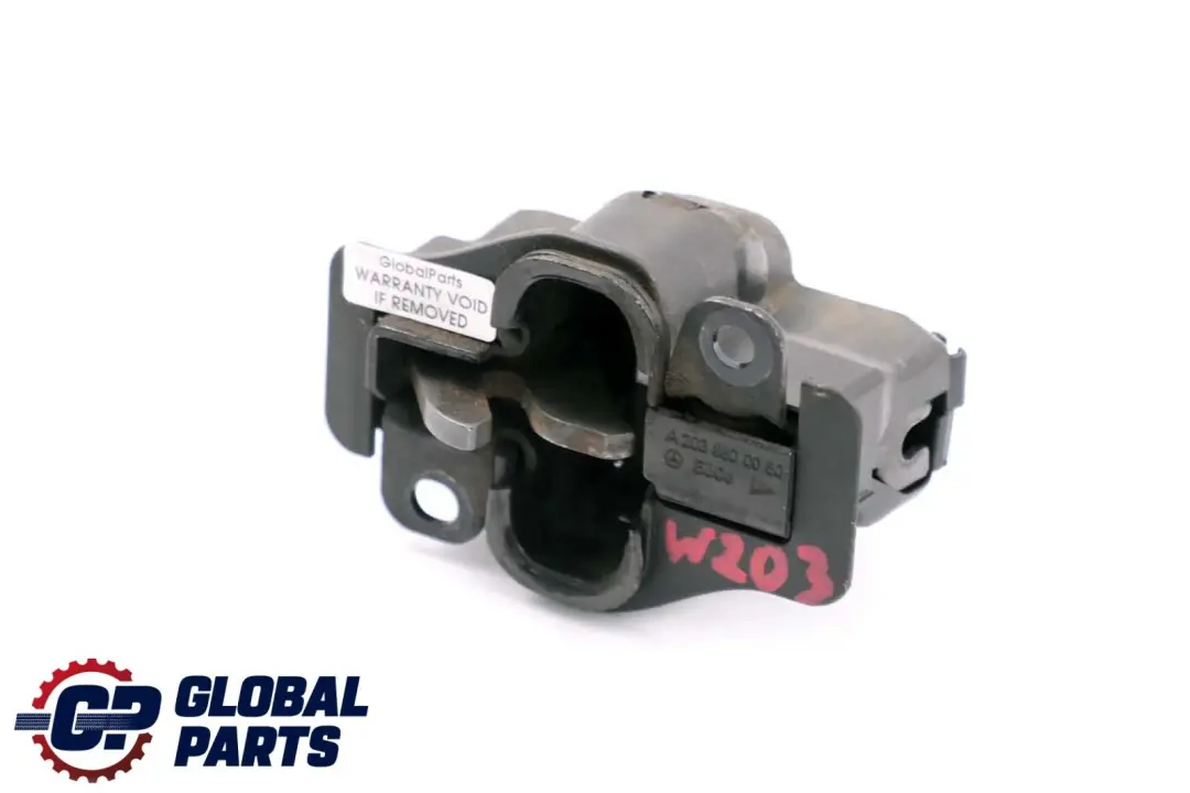 Mercedes W203 C209 Motor Capó Capó Cerradura - SKU A2038800060-1 - Número de pieza A2038800060