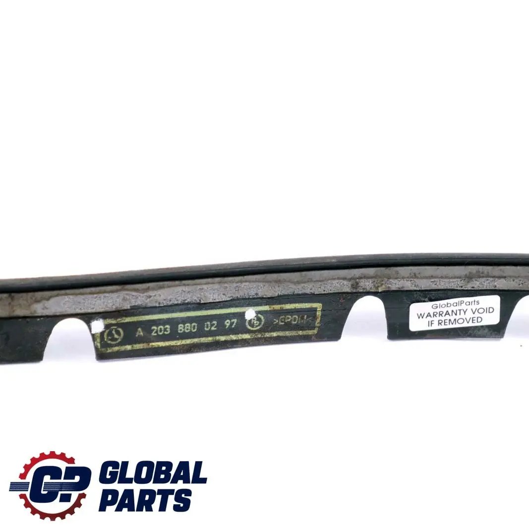  Mercedes-Benz C-Class W203 Front Right O/S Wing Panel Fender Rubber Seal Gasket - SKU A2038800097 - Part number A2038800097