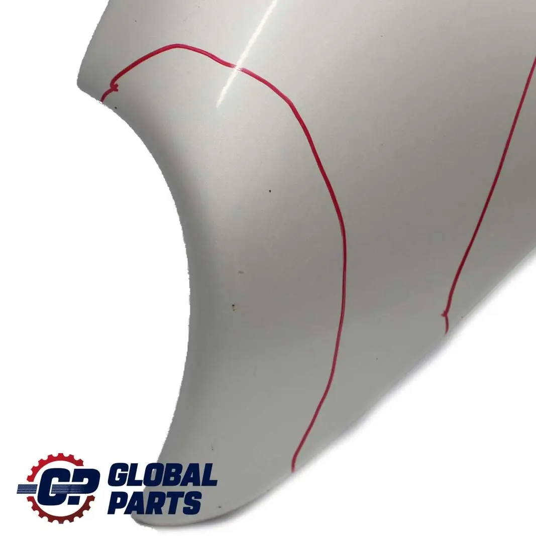  Mercedes-Benz C W203 Front Left N/S Side Panel Wing Fender Brilliant Silver - SKU A2038800118-BS - Part number A2038800118