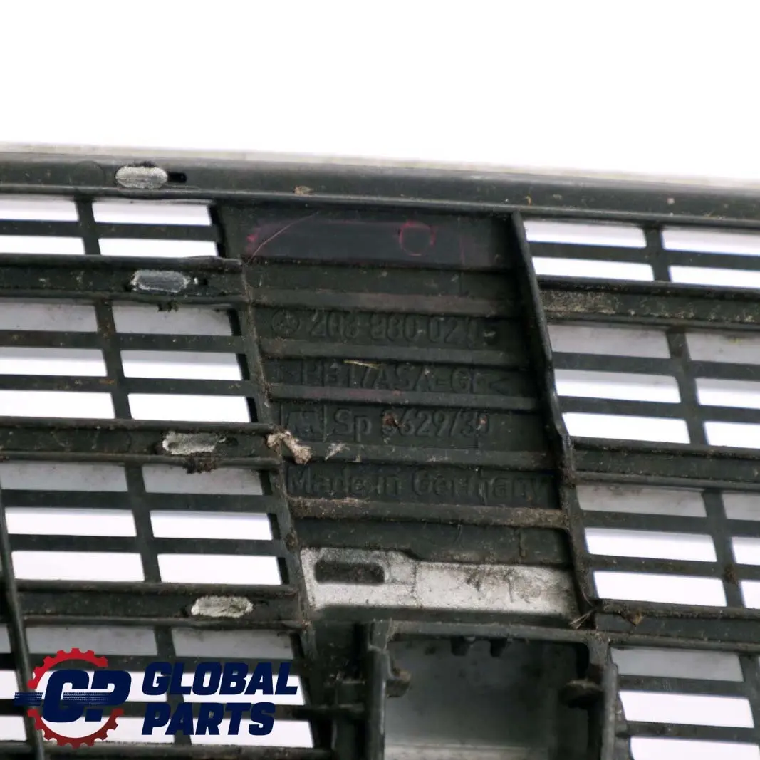 Mercedes-Benz C CLK W203 C209 1 Front Hood Top Cover Grill Brilliant Silver to with Part number A2038800205 Mercedes-Benz C CLK W203 C209 1 Front Hood Top Cover Grill Brilliant Silver - SKU A2038800205-BS1 - Part number A2038800205