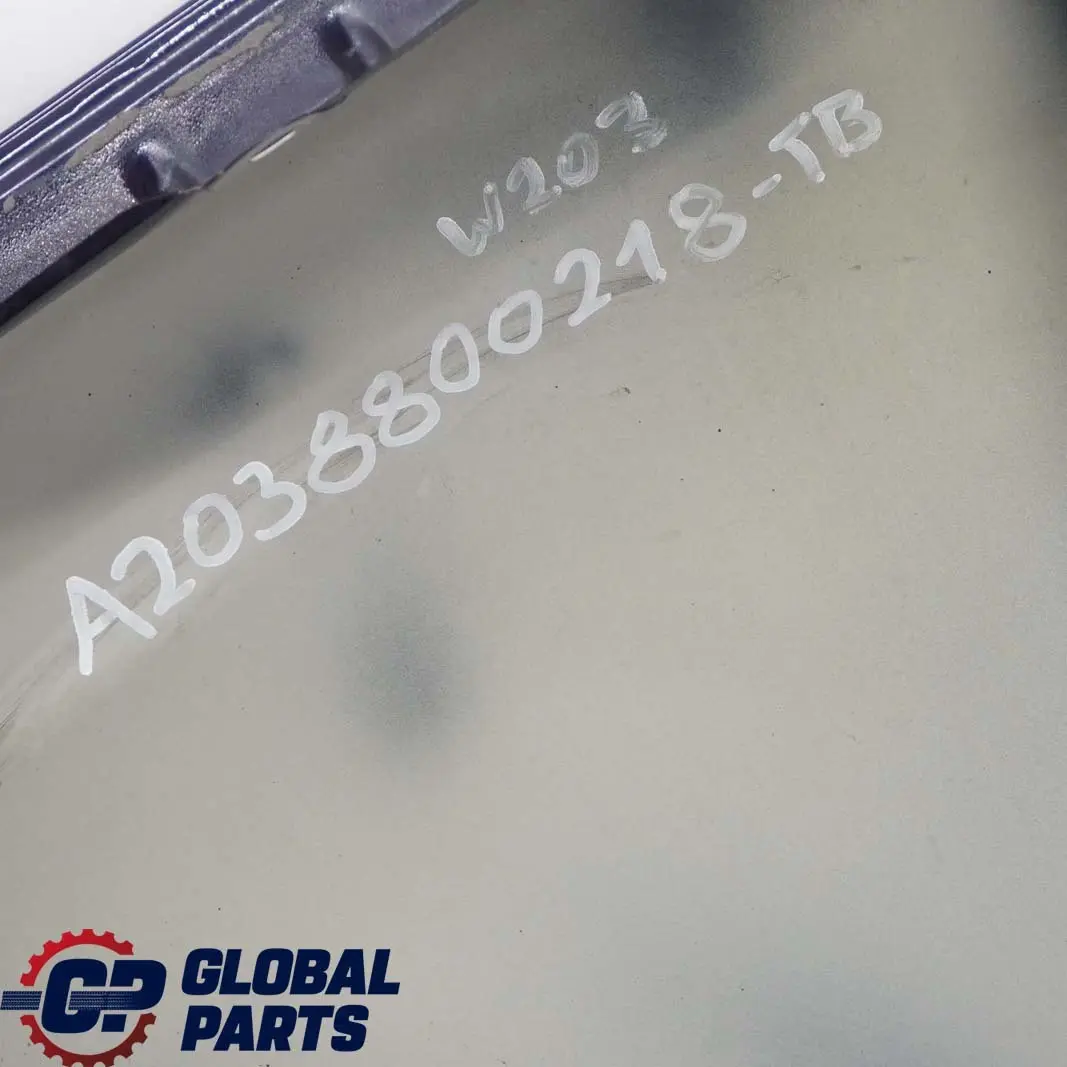 Delantero Derecho Panel Lateral Guardabarros Tanzanite Azul - 359 para Mercedes W203 con número de pieza A2038800218 Mercedes W203 Delantero Derecho Panel Lateral Guardabarros Tanzanite Azul - 359 - SKU A2038800218-TB - Número de pieza A2038800218
