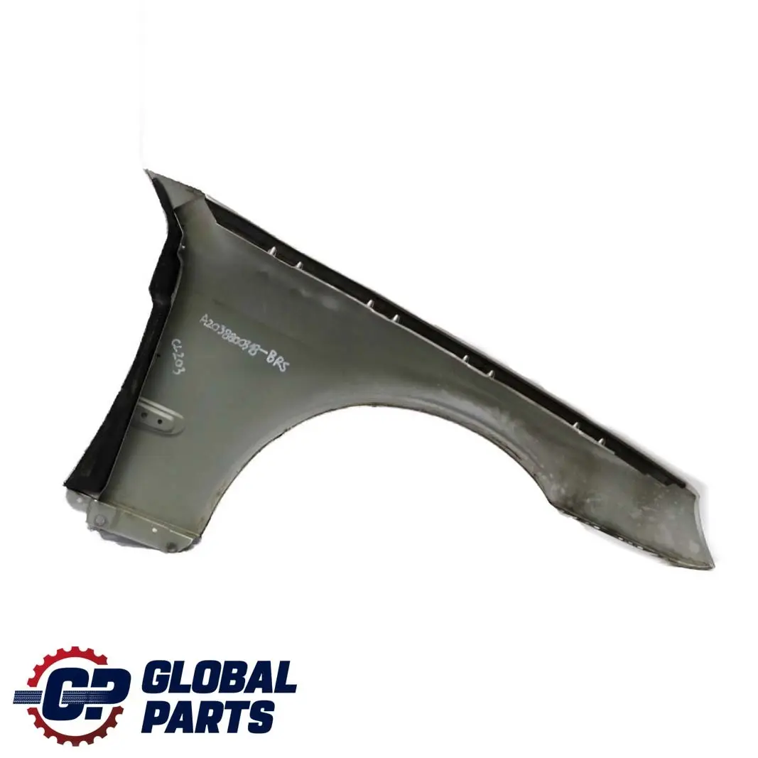 Mercedes-Benz C CL203 W203 Seitenwand Vorne Links Kotflügel Brilliant Silber für mit Teilenummer A2038800318 Mercedes-Benz C CL203 W203 Seitenwand Vorne Links Kotflügel Brilliant Silber - SKU A2038800318-BRS - Teilenummer A2038800318