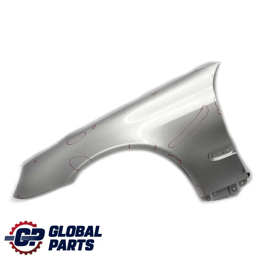 Mercedes-Benz C CL203 W203 Seitenwand Vorne Links Kotflügel Brilliant Silber für mit Teilenummer A2038800318 Mercedes-Benz C CL203 W203 Seitenwand Vorne Links Kotflügel Brilliant Silber - SKU A2038800318-BRS - Teilenummer A2038800318