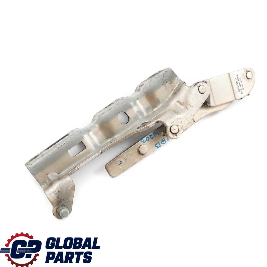 Mercedes-Benz C-Class W203 Hinge Left N/S Bonnet Front Travertine Beige 693 to with Part number A2038800328 Mercedes-Benz C-Class W203 Hinge Left N/S Bonnet Front Travertine Beige 693 - SKU A2038800328-TRB - Part number A2038800328