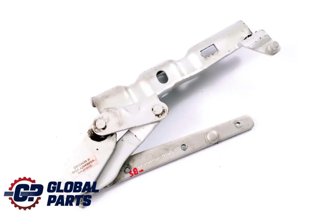 Clase C W203 Bisagra Derecha Capo Delantero Plata Brillante para Mercedes con número de pieza A2038800428 Mercedes Clase C W203 Bisagra Derecha Capo Delantero Plata Brillante - SKU A2038800428-BS - Número de pieza A2038800428