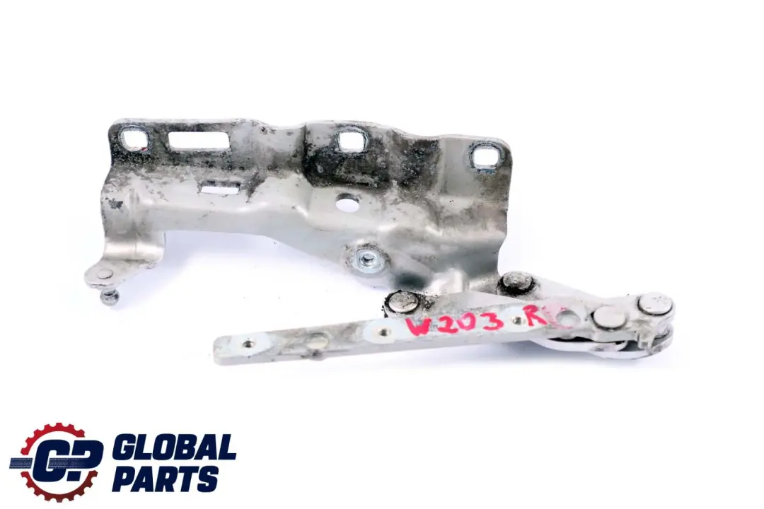 Cerniera Cofano Destra Brillante Argento per Mercedes W203 con numero di parte A2038800428 Mercedes W203 Cerniera Cofano Destra Brillante Argento - SKU A2038800428-BS - Numero di parte A2038800428