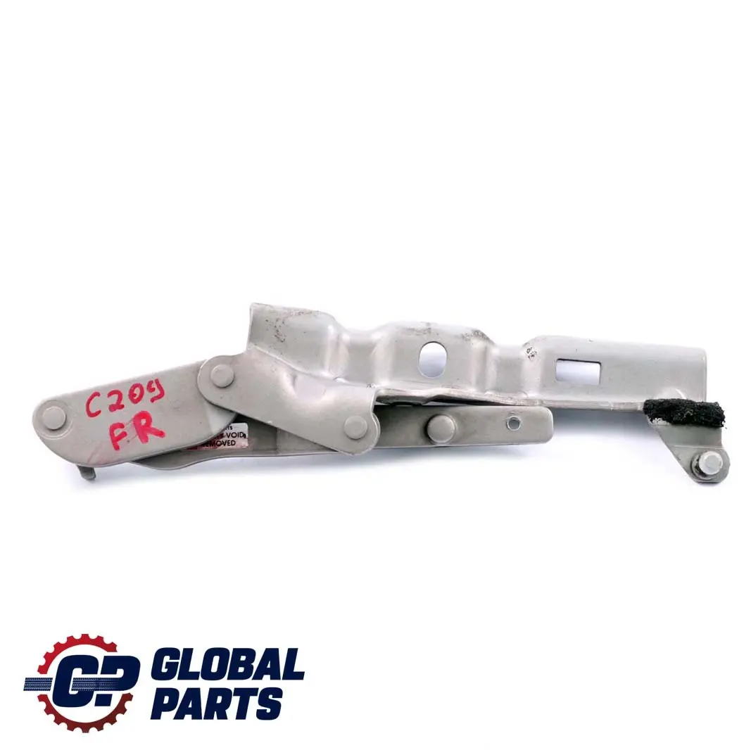 Hinge Right O/S Bonnet Front Cubanite Silver to Mercedes C-Class W203 with Part number A2038800428 Mercedes C-Class W203 Hinge Right O/S Bonnet Front Cubanite Silver - SKU A2038800428-CS - Part number A2038800428