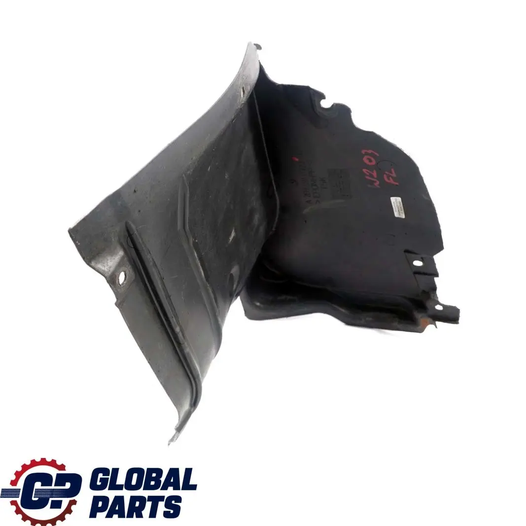 Mercedes-Benz C W203 Front Left N/S Front Section Wheel Arch Trim Cover Bottom to with Part number A2038810323 Mercedes-Benz C W203 Front Left N/S Front Section Wheel Arch Trim Cover Bottom - SKU A2038810323 - Part number A2038810323