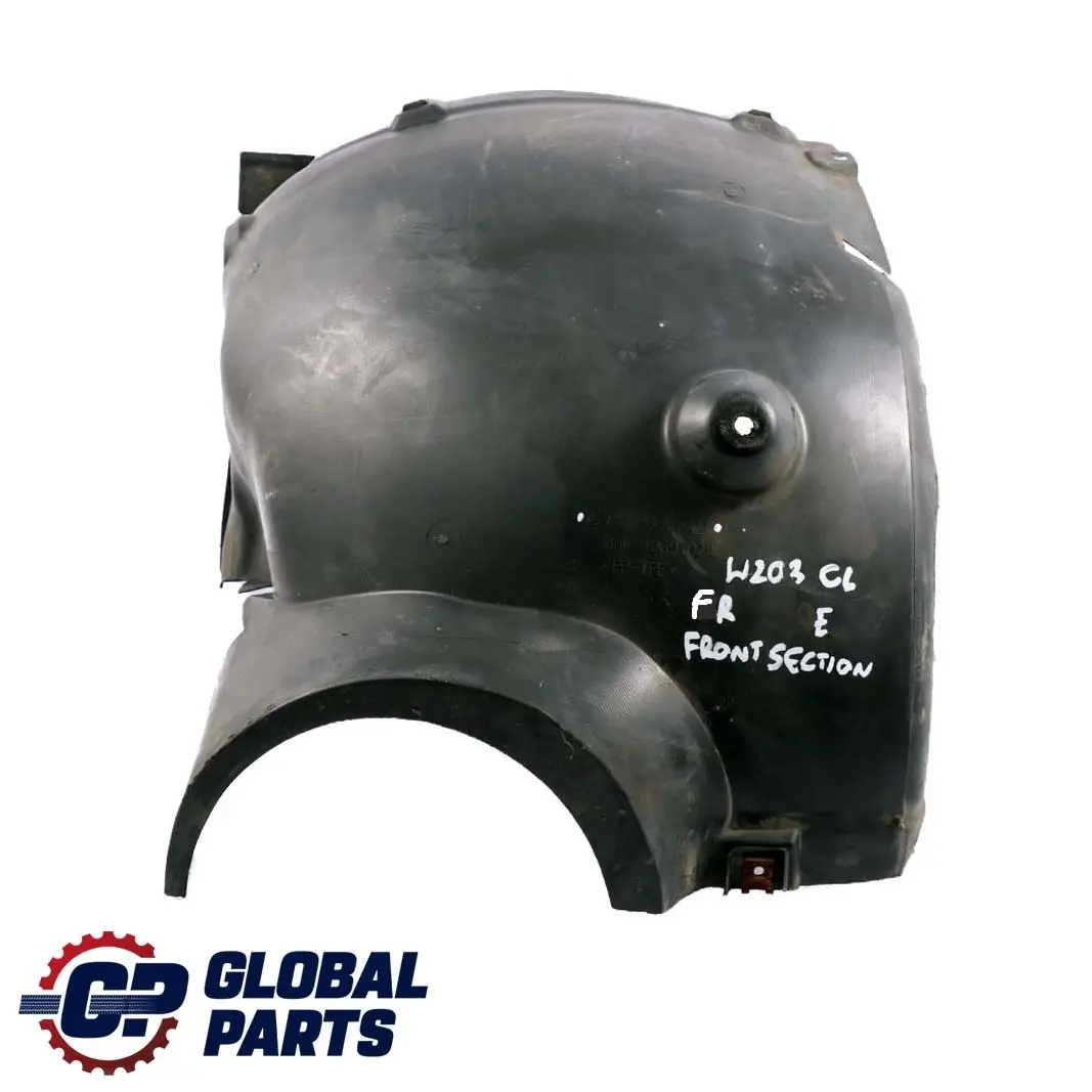 Mercedes-Benz W203 CL203 Anteriore destro Sezione anteriore Copertura passaruota per con numero di parte A2038841422 Mercedes-Benz W203 CL203 Anteriore destro Sezione anteriore Copertura passaruota - SKU A2038841422 - Numero di parte A2038841422