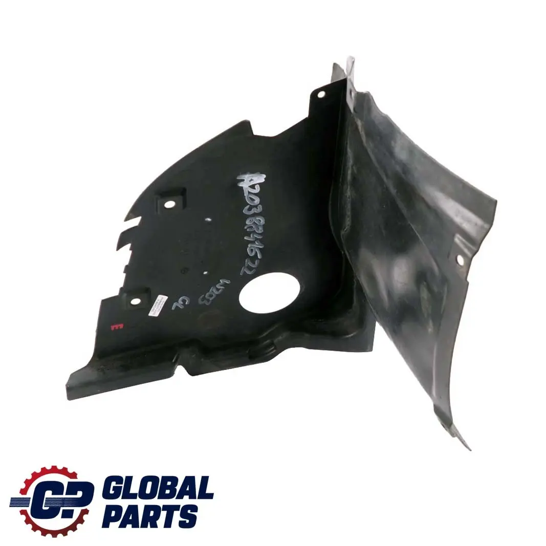 Tapa Del Paso De Rueda Delantero Derecho Inferior para Mercedes CLC CL203 con número de pieza A2038801224 Mercedes CLC CL203 Tapa Del Paso De Rueda Delantero Derecho Inferior - SKU A2038841622 - Número de pieza A2038801224