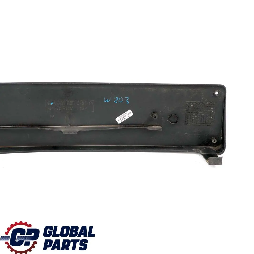  Mercedes-Benz C-Klasse W203 Stoßstange Vorn Kennzeichen Blende - SKU A2038850181 - Teilenummer A2038850181