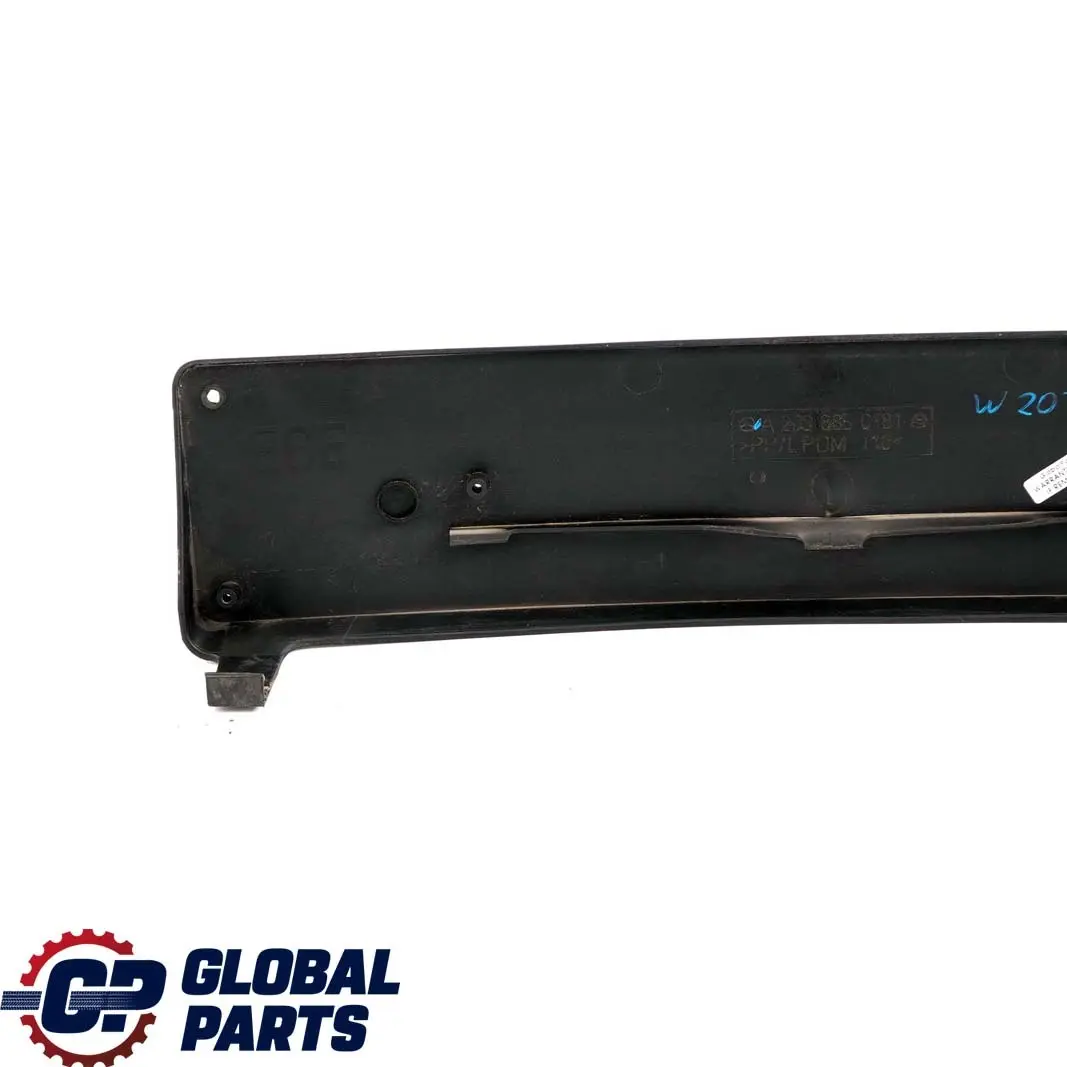 Mercedes-Benz C-Class W203 Front Bumper License Plate Holder Mount to with Part number A2038850181 Mercedes-Benz C-Class W203 Front Bumper License Plate Holder Mount - SKU A2038850181 - Part number A2038850181