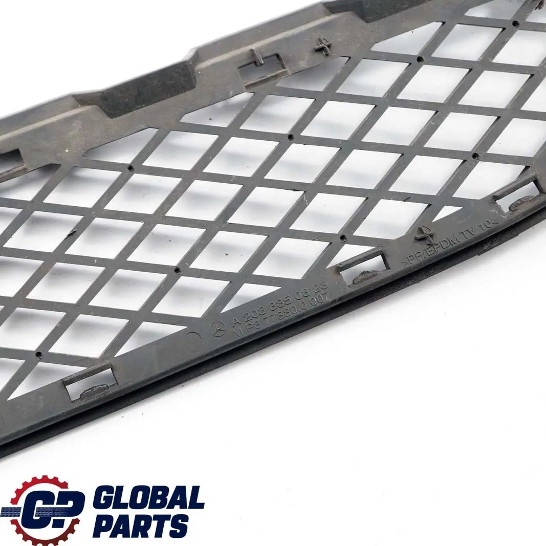 Mercedes-Benz CL203 W203 SportCoupe Front Bumper Central Lower Grille to with Part number A2038850823 Mercedes-Benz CL203 W203 SportCoupe Front Bumper Central Lower Grille - SKU A2038850823 - Part number A2038850823
