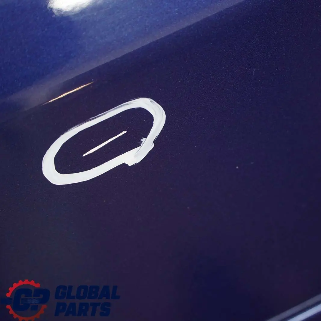  Mercedes-Benz C W203 Rear Bumper Trim Panel Jaspisblau Blue Metallic - 345 - SKU A2038850825-JAS - Part number A2038851625