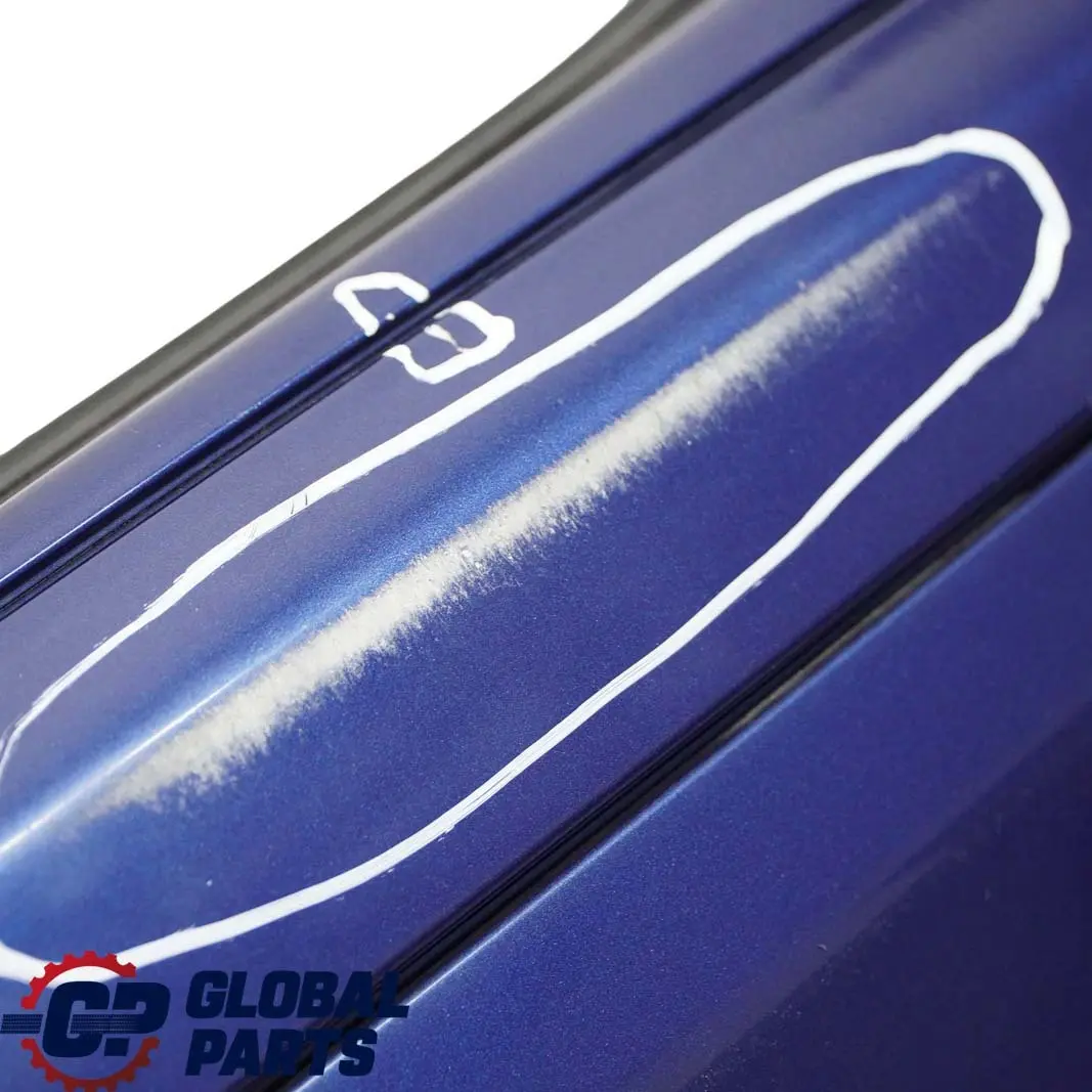 Mercedes-Benz C W203 Rear Bumper Trim Panel Jaspisblau Blue Metallic - 345 to with Part number A2038851625 Mercedes-Benz C W203 Rear Bumper Trim Panel Jaspisblau Blue Metallic - 345 - SKU A2038850825-JAS - Part number A2038851625